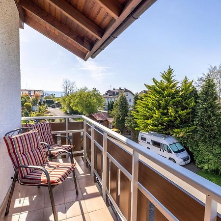 Ferienwohnung Seeblick Mit Blick Auf Die Alpen Wasserburg Bagian luar foto