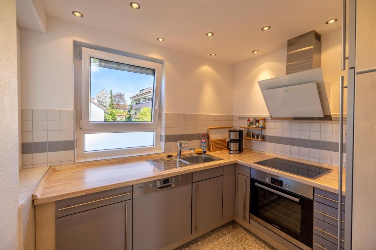 Ferienwohnung Seeblick Mit Blick Auf Die Alpen Wasserburg Bagian luar foto